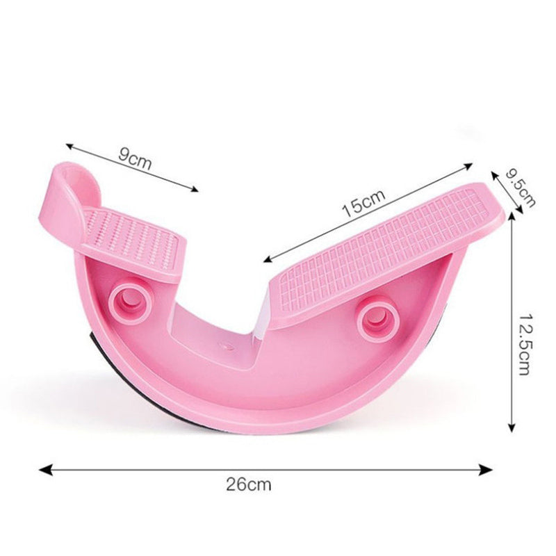 planche-d-equilibre-etirement-pied-mollet-rose-dimensions