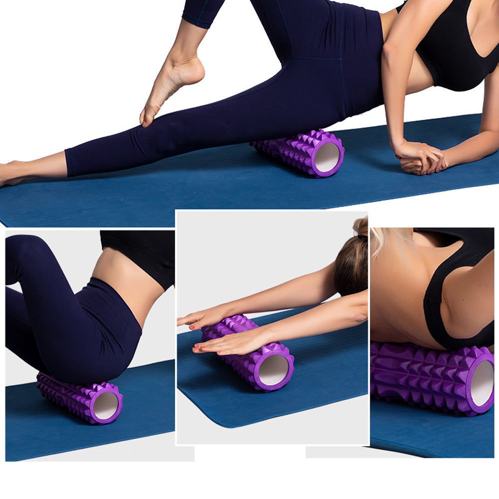 rouleau-pilates-massage-musculaire-polyvalent-violet