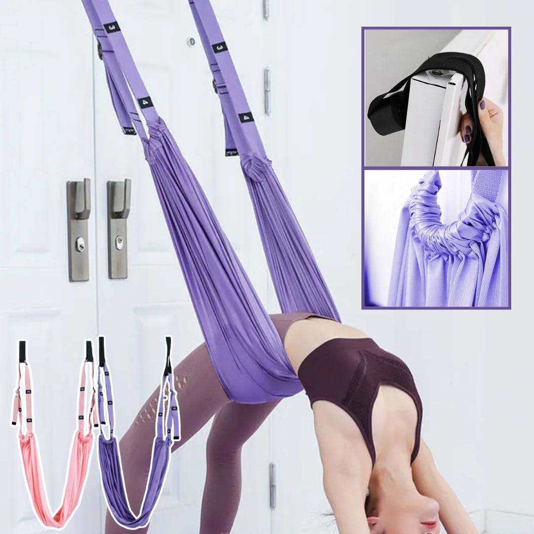 elastique musculation yoga aerien souplesse dos