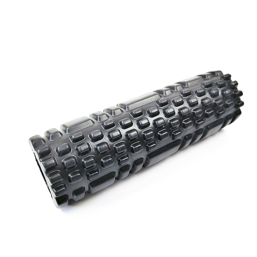 rouleau-pilates-massage-musculaire-noir